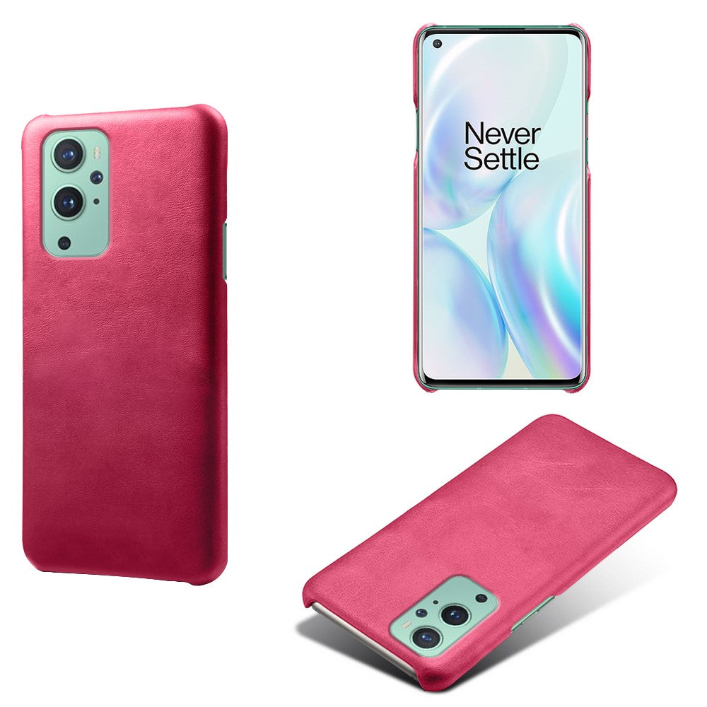 PU-läderbelagt PC-mobilskal för OnePlus 9 Pro