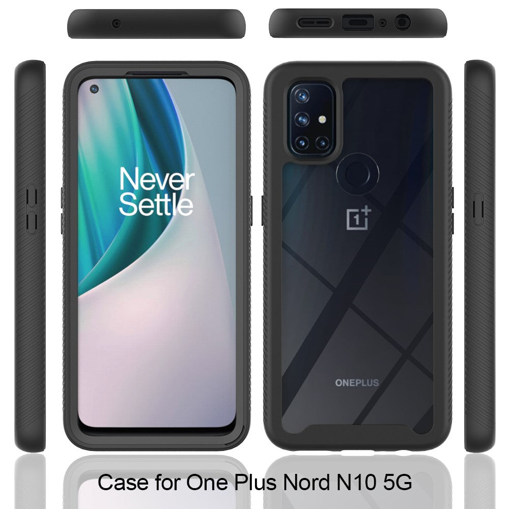 TPU + PC Hybridskal Heltäckande Skydd för OnePlus Nord N10 5G