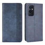 Magnetic Clasp Vintage Style TPU + Leather Phone Case Wallet Stand for OnePlus 9 Pro