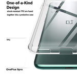 Mjukt TPU-skal med hög upplösning, anti-fingeravtryck, för OnePlus 9 Pro