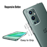 Mjukt TPU-skal med hög upplösning, anti-fingeravtryck, för OnePlus 9 Pro
