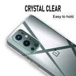 Mjukt TPU-skal med hög upplösning, anti-fingeravtryck, för OnePlus 9 Pro