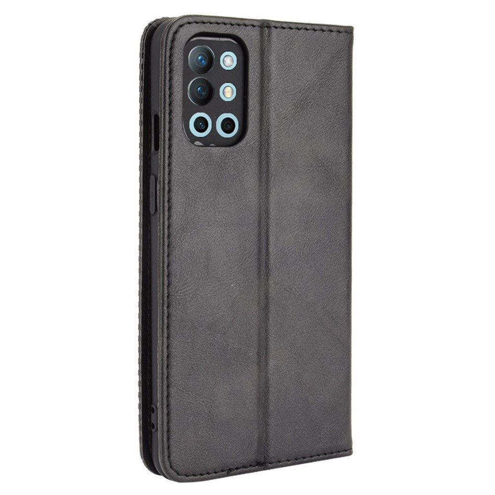 Magnetiskt plånboksfodral i vintagestil för OnePlus 9R