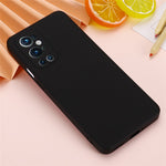 Mjukt flytande silikonfodral med praktisk rem för OnePlus 9 Pro