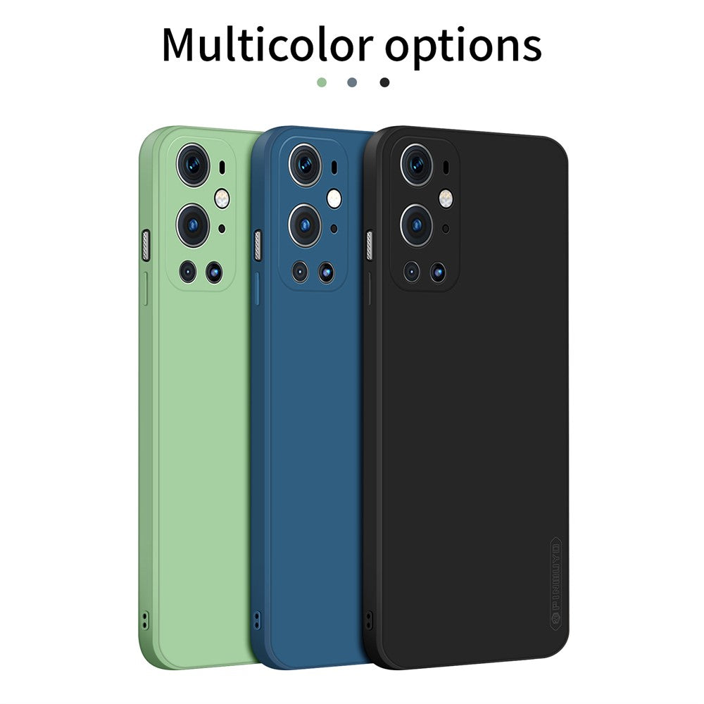 PINWUYO Beskyttende Silikone Bagcover til OnePlus 9 Pro
