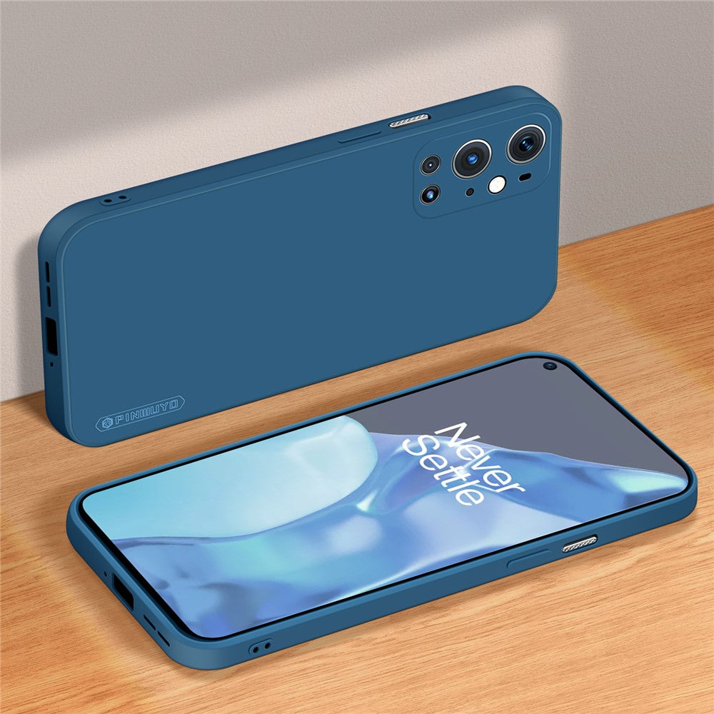 PINWUYO Beskyttende Silikone Bagcover til OnePlus 9 Pro