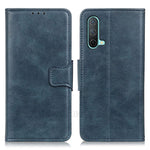 Crazy Horse Texture Wallet Design Fullt Skyddande PU Läder Stativskyddsfodral för OnePlus Nord CE 5G
