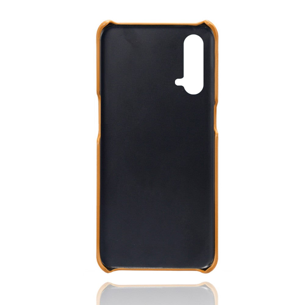 PU Leather Coated PC Phone Case for OnePlus Nord CE 5G