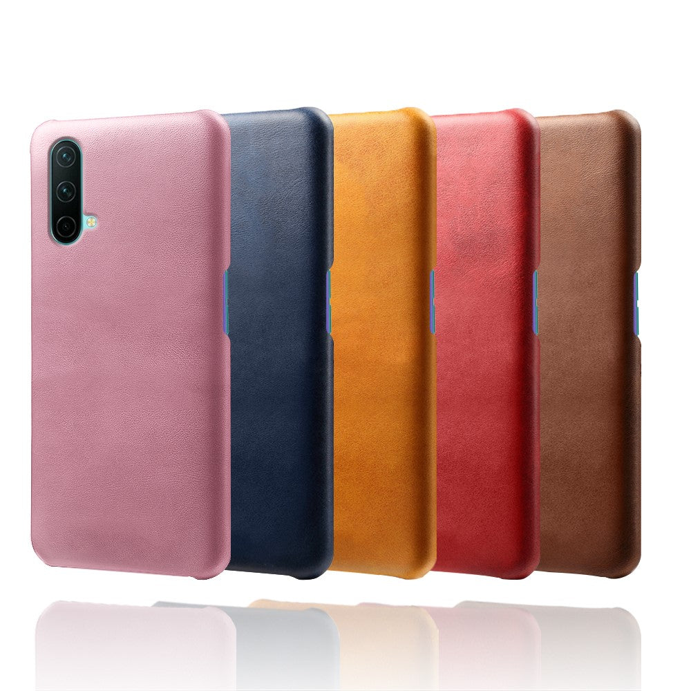 PU Leather Coated PC Phone Case for OnePlus Nord CE 5G