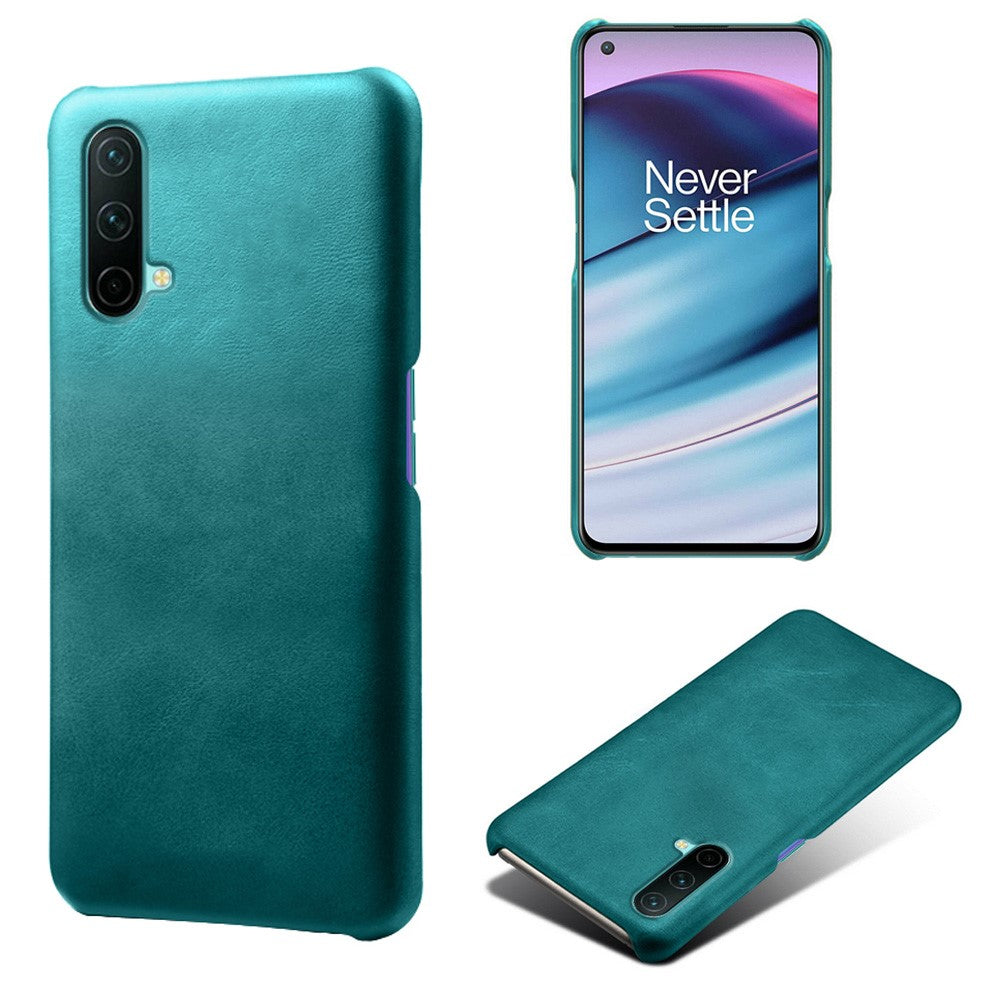 PU Leather Coated PC Phone Case for OnePlus Nord CE 5G