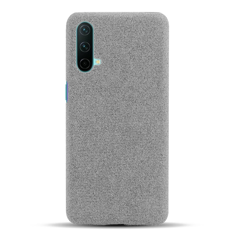 Cloth Coated Hard Plastic Phone Case Cover for OnePlus Nord CE 5G