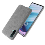 Cloth Coated Hard Plastic Phone Case Cover for OnePlus Nord CE 5G