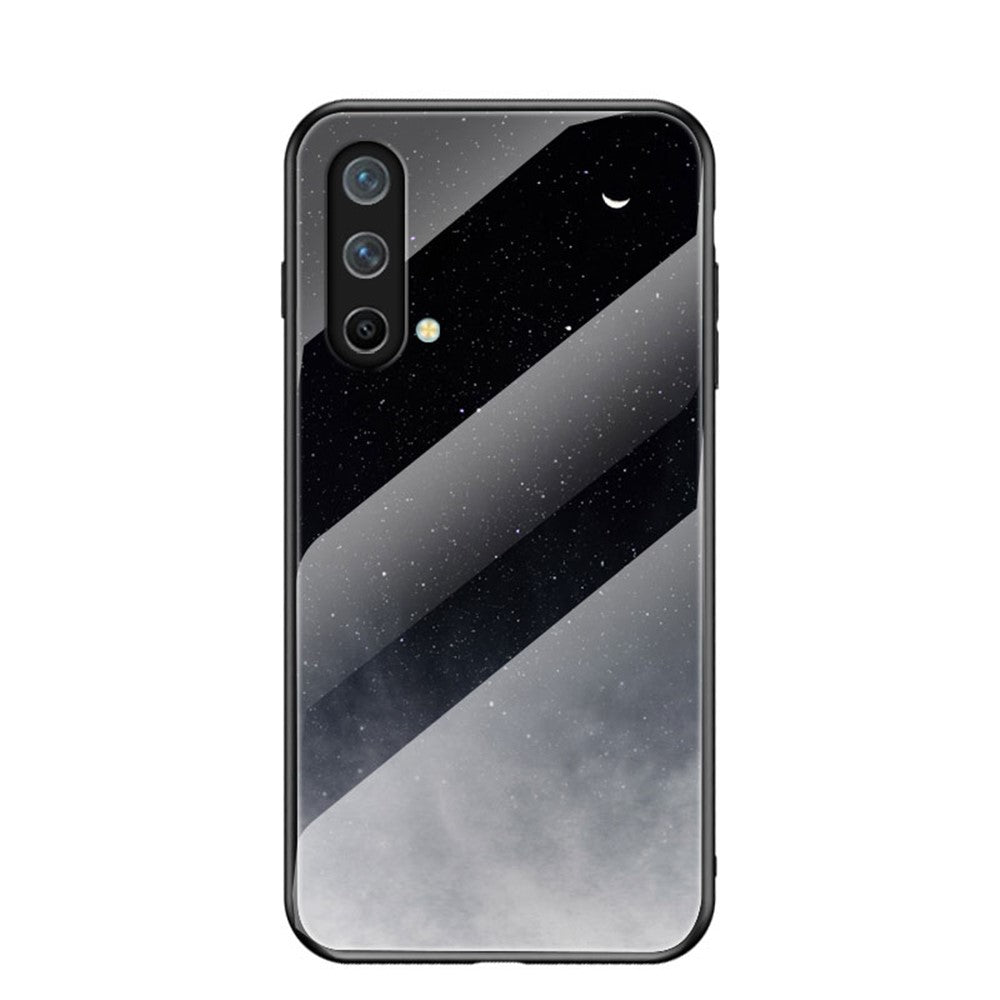 Välskyddat hybridskal i härdat glas med stjärnmönster för OnePlus Nord CE 5G
