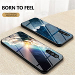 Välskyddat hybridskal i härdat glas med stjärnmönster för OnePlus Nord CE 5G