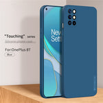 PINWUYO Precise Cut-Out Soft Touch-serien Premium Silikongummi Skyddsskal för OnePlus 8T