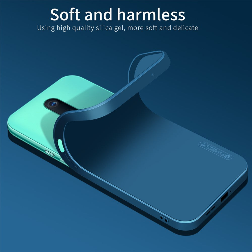 PINWUYO Slim Fit Silicone Shockproof Phone Cover with Precise Cutouts for OnePlus 8