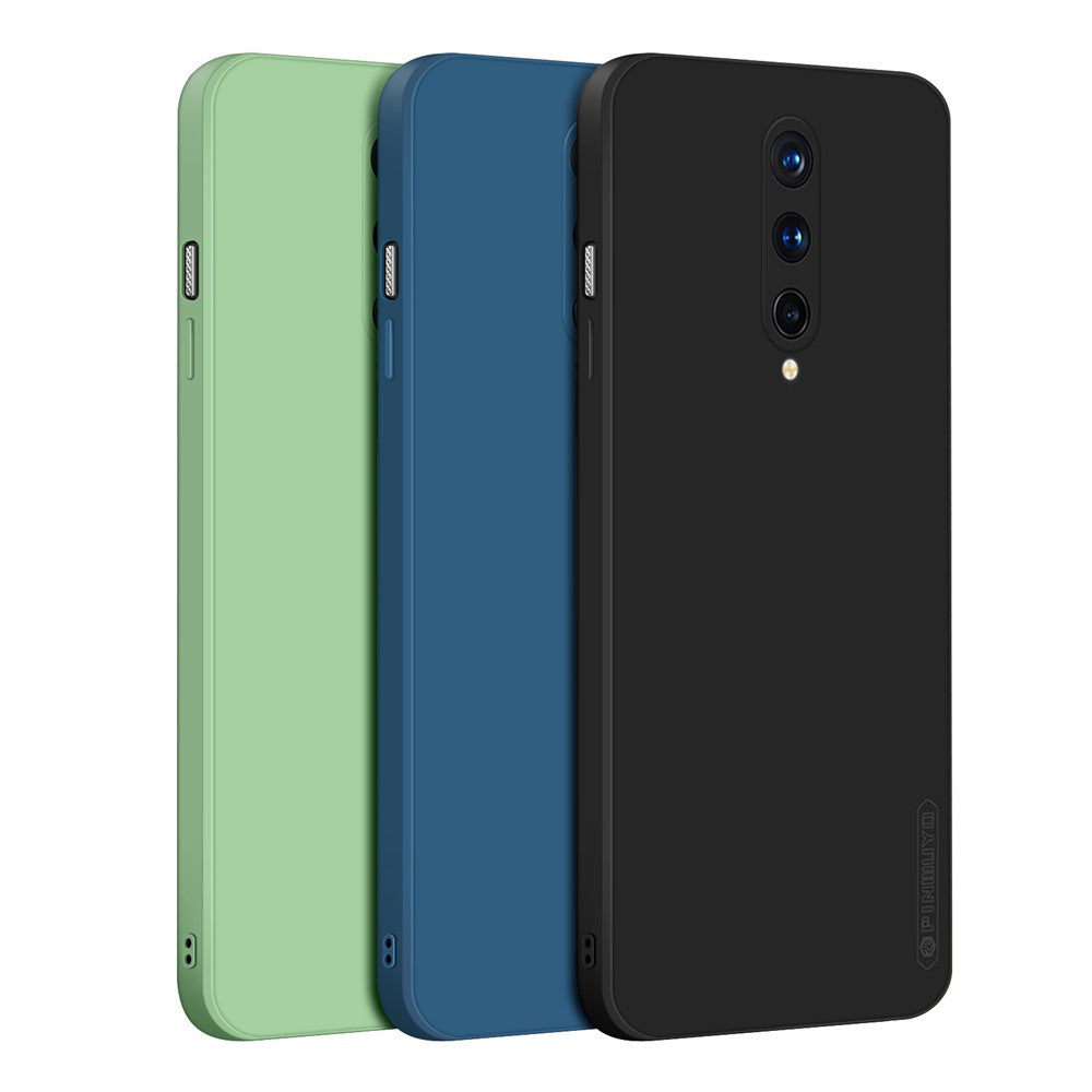 PINWUYO Slim Fit Silicone Shockproof Phone Cover with Precise Cutouts for OnePlus 8