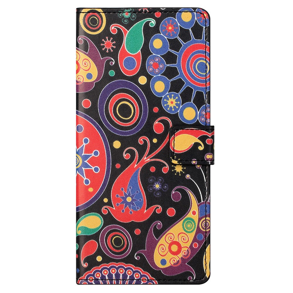 Pattern Printing Wallet Design Leather Stand Case Shell for OnePlus Nord CE 5G