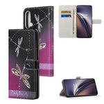 Pattern Printing Cross Texture Leather Wallet Phone Stand Case Cover for OnePlus Nord CE 5G