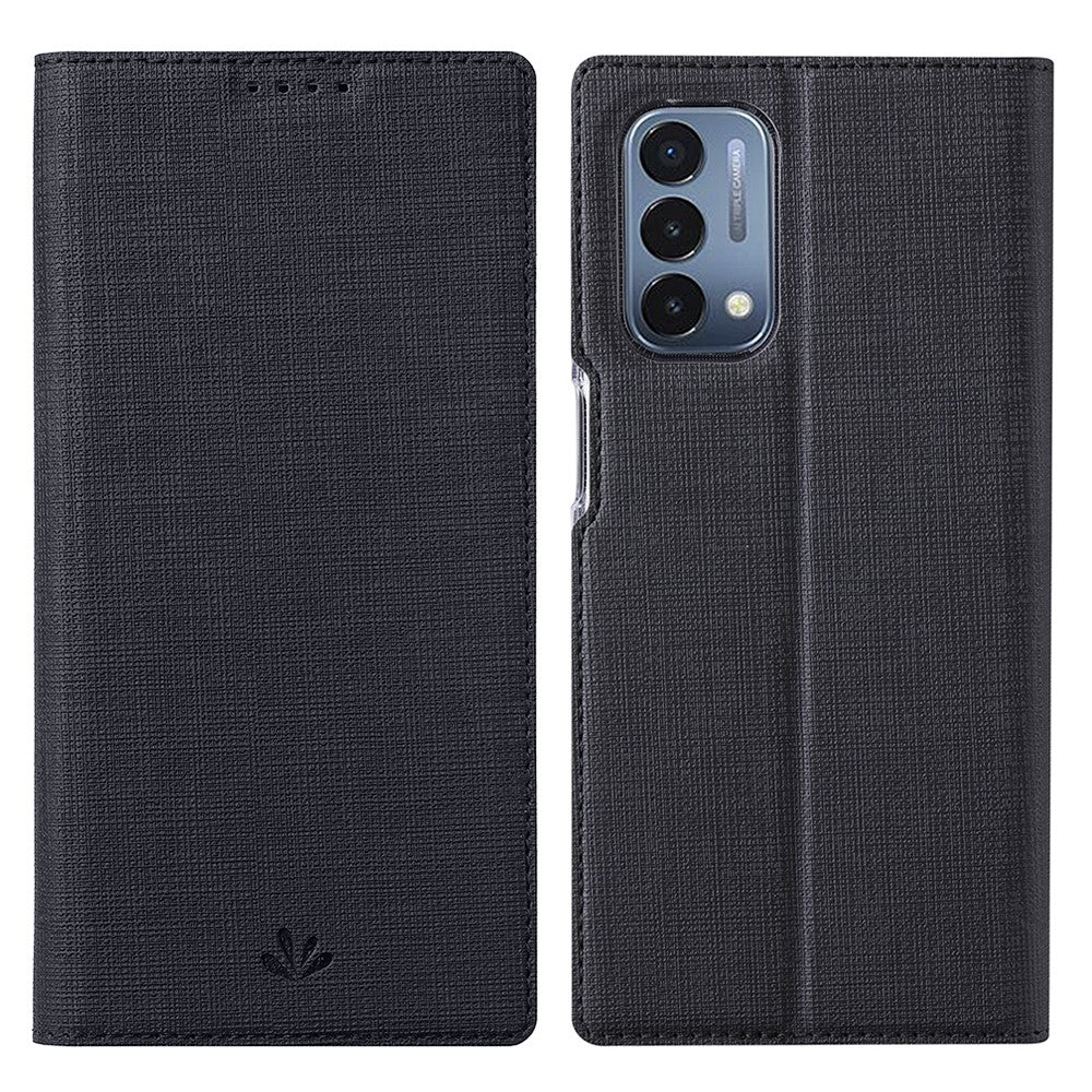 VILI DMX Series PU Leather Flip Shockproof Magnetic Suction Strong Closure Wallet Phone Case for OnePlus Nord N200 5G