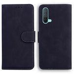 Solid Color Wallet Stand Leather Flip Cover Phone Case Shell for OnePlus Nord CE 5G