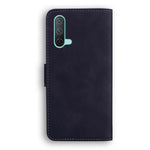 Solid Color Wallet Stand Leather Flip Cover Phone Case Shell for OnePlus Nord CE 5G