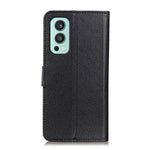 Blødt PU-læder med litchitekstur, pung med foldbart stativ, magnetisk beskyttende mobilcover til OnePlus Nord 2 5G