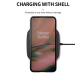 Thunder Series Twill Texture Thickened TPU Protective Cover Drop-Proof Anti-Fingerprint Case for OnePlus Nord 2 5G