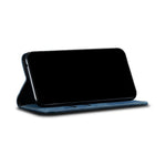 Full Coverage Jeans Cloth Texture PU Leather Wallet Stand Case for OnePlus Nord 2 5G