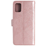 PU Leather Imprinted Mandala Pattern Wallet Stand Case with Strap for OnePlus Nord 2 5G