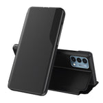 mobilskal Folio Flip PU Läder Stativfodral för OnePlus Nord N200 5G