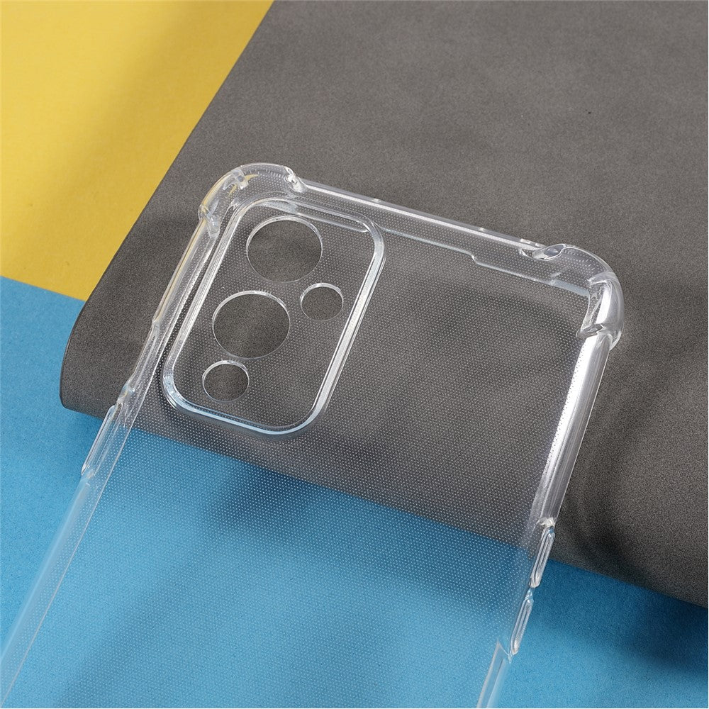 Ultratunt, smalt och stötsäkert, flexibelt TPU-mobilskal till OnePlus 9 (EU/US-version)