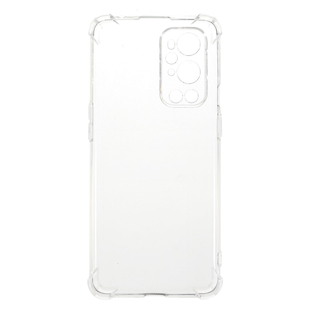 Kristallklart flexibelt TPU-stötdämpande bumperskyddsfodral för OnePlus 9 Pro