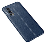 Litchitextur Ultratunt Mjukt Stötsäkert TPU Snyggt Skyddsskal för OnePlus Nord 2 5G