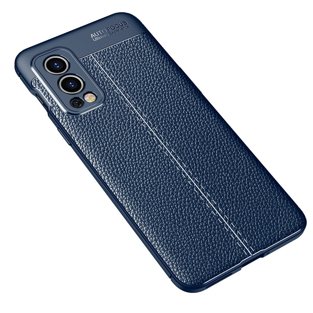 Litchitextur Ultratunt Mjukt Stötsäkert TPU Snyggt Skyddsskal för OnePlus Nord 2 5G