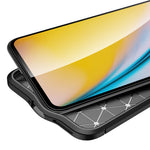 Litchitextur Ultratunt Mjukt Stötsäkert TPU Snyggt Skyddsskal för OnePlus Nord 2 5G