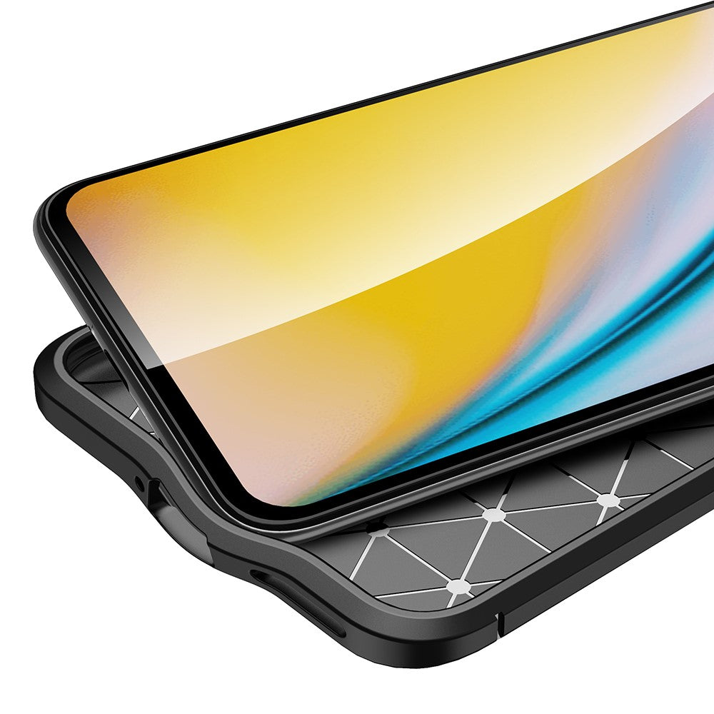 Litchitextur Ultratunt Mjukt Stötsäkert TPU Snyggt Skyddsskal för OnePlus Nord 2 5G