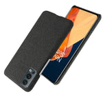 Solid Color Soft Premium Cloth Coated PC Phone Case for OnePlus Nord 2 5G