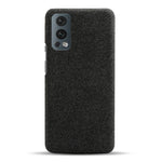 Solid Color Soft Premium Cloth Coated PC Phone Case for OnePlus Nord 2 5G