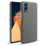 Solid Color Soft Premium Cloth Coated PC Phone Case for OnePlus Nord 2 5G