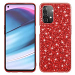 Glitter Bling TPU Galvaniserad Kant + Hård PC Baksida Stötsäkert mobilskal till OnePlus Nord N200 5G