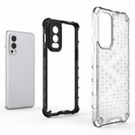 Honeycomb Pattern Shock-proof TPU + PC Hybrid Phone Back Case for OnePlus Nord 2 5G