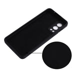 Microfiber Liner Liquid Silicone Case Cell Phone Back Cover with Handy Strap for OnePlus Nord 2 5G