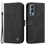 Til OnePlus Nord 2 5G Læderpung Etui "Skin Touch" Telefoncover Stativ med Rem