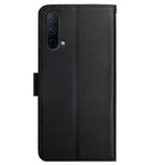 Solid Color Smooth Touch Nappa Texture Genuine Leather Outer Cover + Soft TPU Inner Shell with Stand Wallet for OnePlus Nord CE 5G