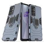Hybridskyddsskal i TPU + hårt PC med metallstativ för OnePlus 9RT 5G
