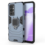 Hybridskyddsskal i TPU + hårt PC med metallstativ för OnePlus 9RT 5G