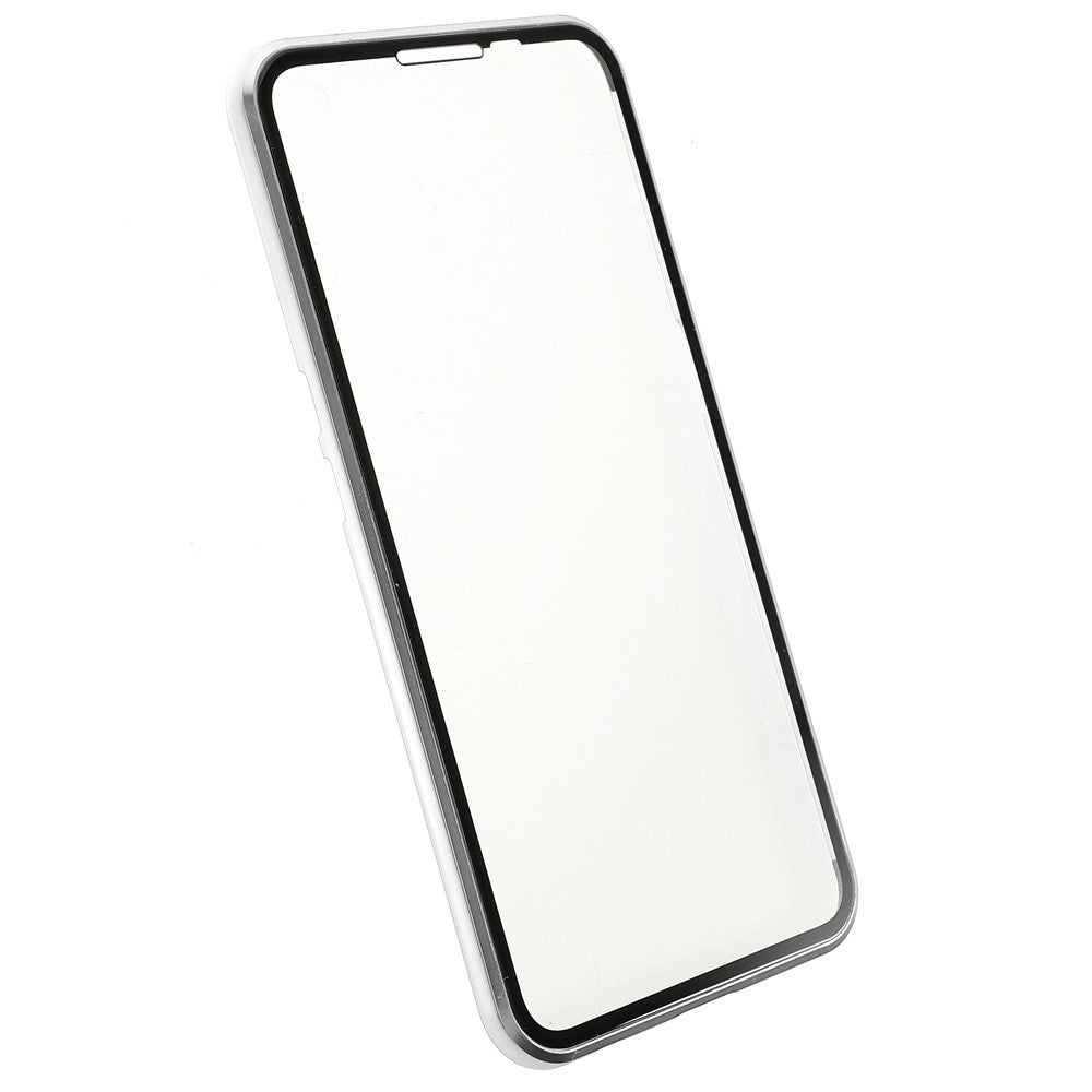 Double Side Tempered Glass Phone Case + Metal Frame with Lock Ultra Clear Cover for OnePlus Nord CE 5G