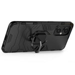Ring Kickstand Fall Protection PC + TPU Phone Case Protective Cover for OnePlus Nord N20 5G / Reno8 Lite 5G