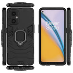 Ringstöd Fallskydd PC + TPU mobilskal Skyddande Skal för OnePlus Nord N20 5G / Reno8 Lite 5G